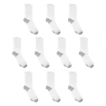 Hanes Men's Crew Socks 20-Pack