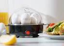 a rapid egg cooker on a counter