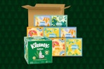 boxes Kleenex facial tissues