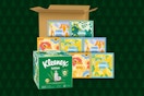 boxes Kleenex facial tissues