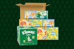 boxes Kleenex facial tissues