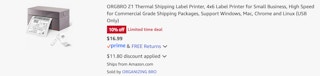 Amazon Thermal Shipping Label Printer 2025