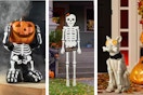 home depot halloween porch decor collage