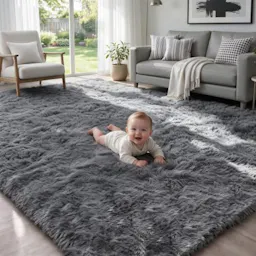 Fluffy Shag Area Rug