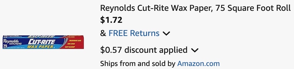 amazon-reynolds-wax-paper-cart