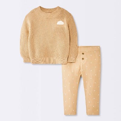 Cloud Island Baby Sweater & Leggings Set