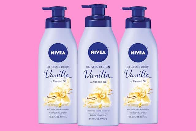 Nivea Body Lotion 3-Pack, as Low as $6.40 on Amazon card image