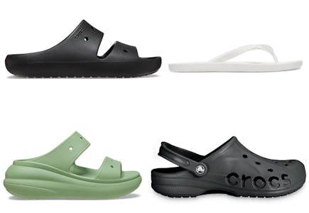 4 Crocs Adult Clogs and Sandals