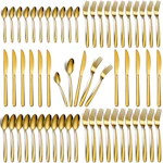 Gold Silverware Set