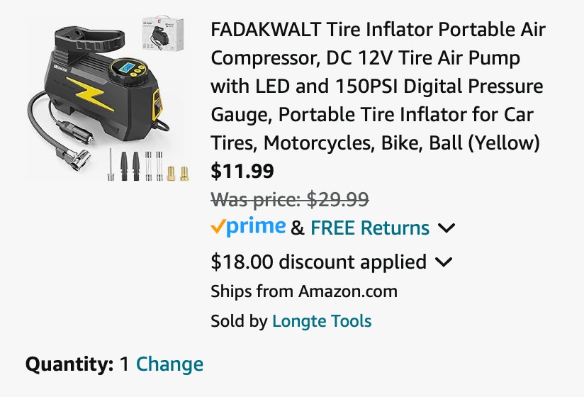 Amazon Tire Inflator 2024 2