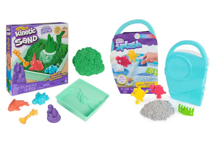 2 Kinetic Sand Playsets