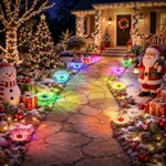 Christmas Solar Lights 10-Pack