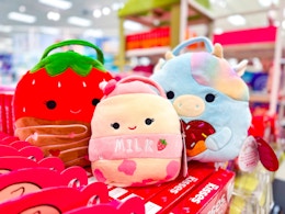 Squishmallows Valentine's Day Plush Pails, as Low at $14.25 at Target card image