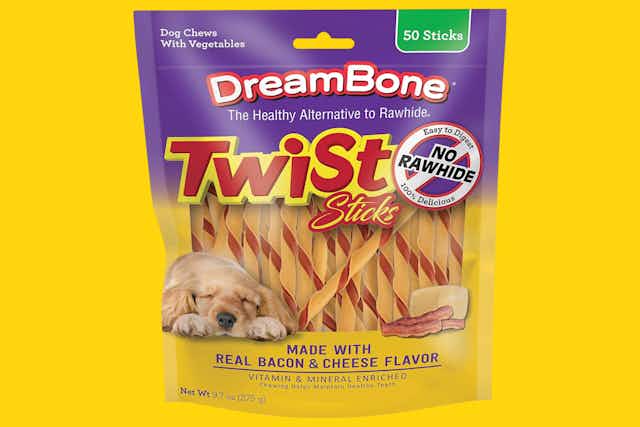 Dreambone 50-Count Twist Sticks, as Low as $5.30 on Amazon (Reg. $14) card image