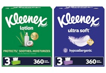 2 Kleenex Tissue 3-Packs