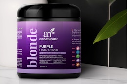 Artnaturals Purple Hair Mask, Now $7.18 With Amazon Coupon (Reg. $14.95) card image