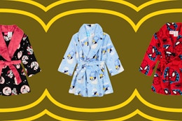 Walmart toddler character pajama robe