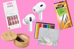 Insanely Cheap Amazon Deals: Free Subscriptions, Kiss Nails, Glad, and More card image