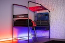 Lifestyle image of a XRocker Gaming Bed in a bedroom setting