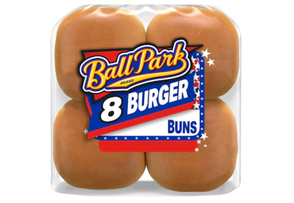2 Ball Park Buns Packs