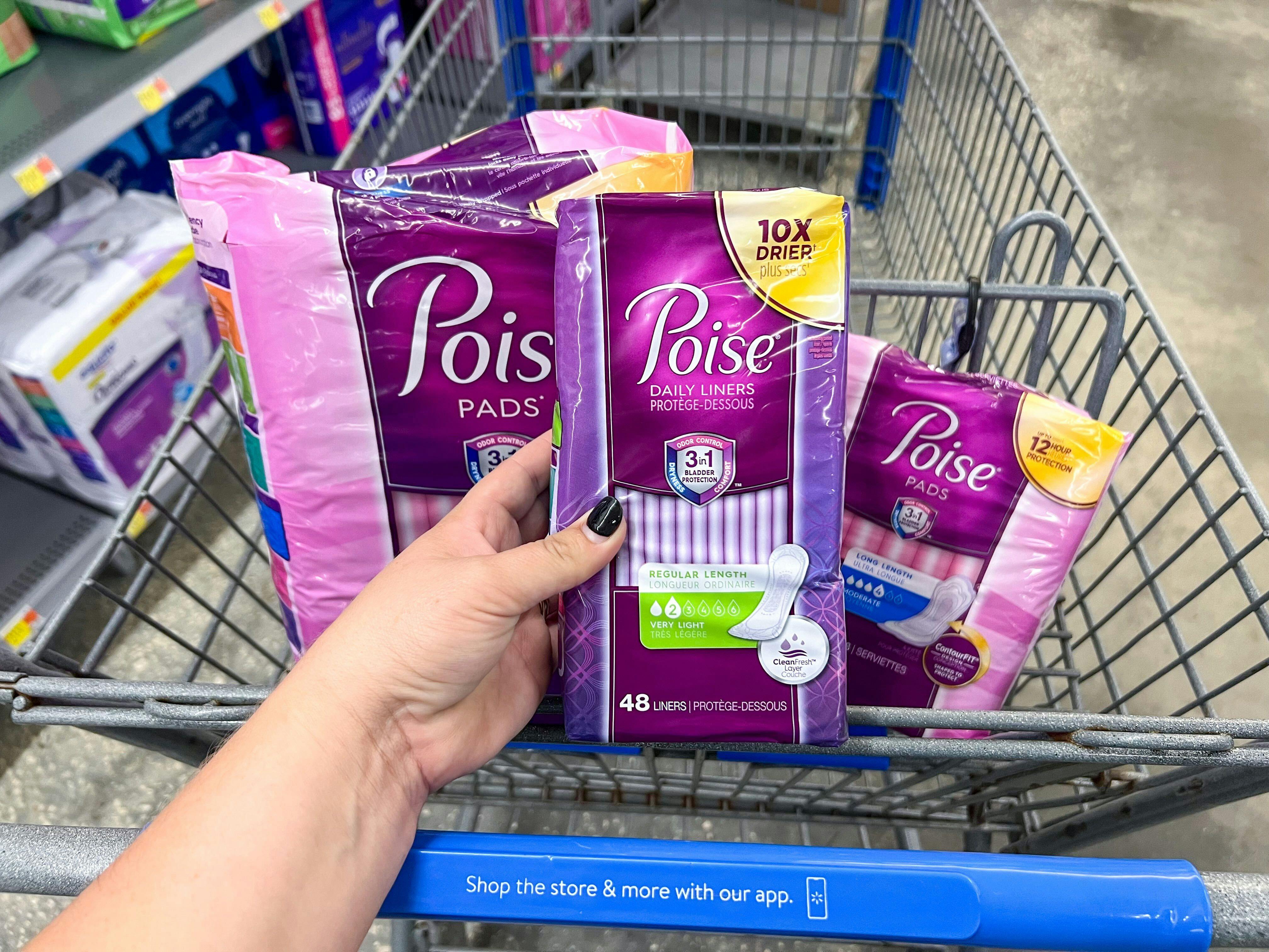 How to Save on Poise Pads & Liners Every Time You Shop