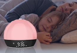 Sunrise Alarm Clock With 25 Sounds, Now Under $27 at Walmart card image
