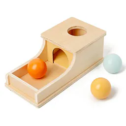 Montessori Object Permanence Box