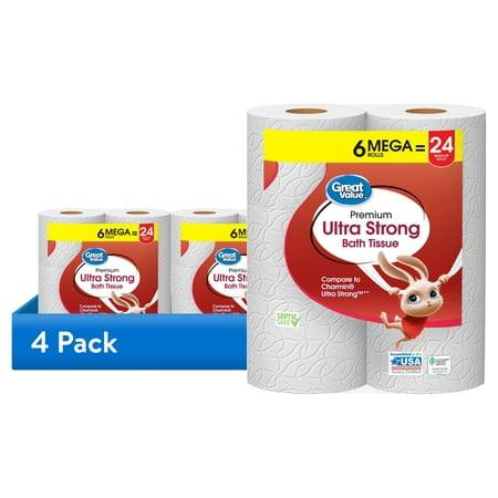 Great Value Toilet Paper 4-Pack