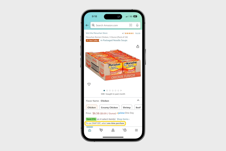 Amazon Snappy The Best Amazon SNAP EBT Eligible Grocery Deals - The Krazy Coupon Lady