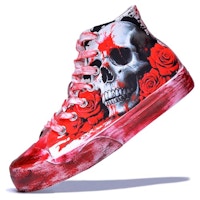 Adult Gothic Skull Shoes