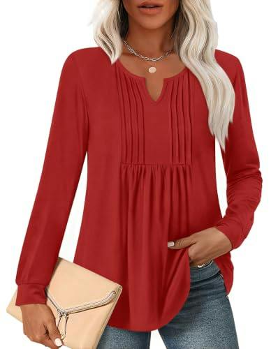 Women's V-Neck Tunic Top