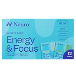 Neuro Energy & Focus Gum 12-Pack