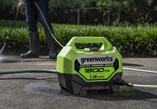 lowes greenworks electric pressure washer