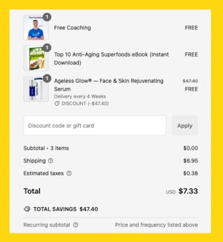 BioTrust Ageless Glow Skin Serum Cart Image