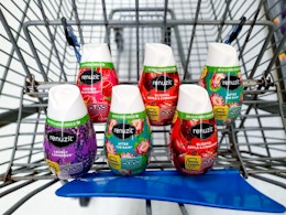 Renuzit Air Freshener Cones in Walmart shopping cart