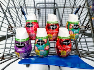 Renuzit Air Freshener Cones in Walmart shopping cart