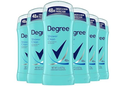 Degree Deodorant 6-Pack