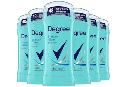 Degree Deodorant 6-Pack
