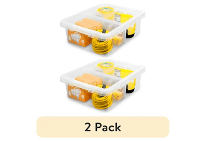 The Home Edit Plastic Storage Bins