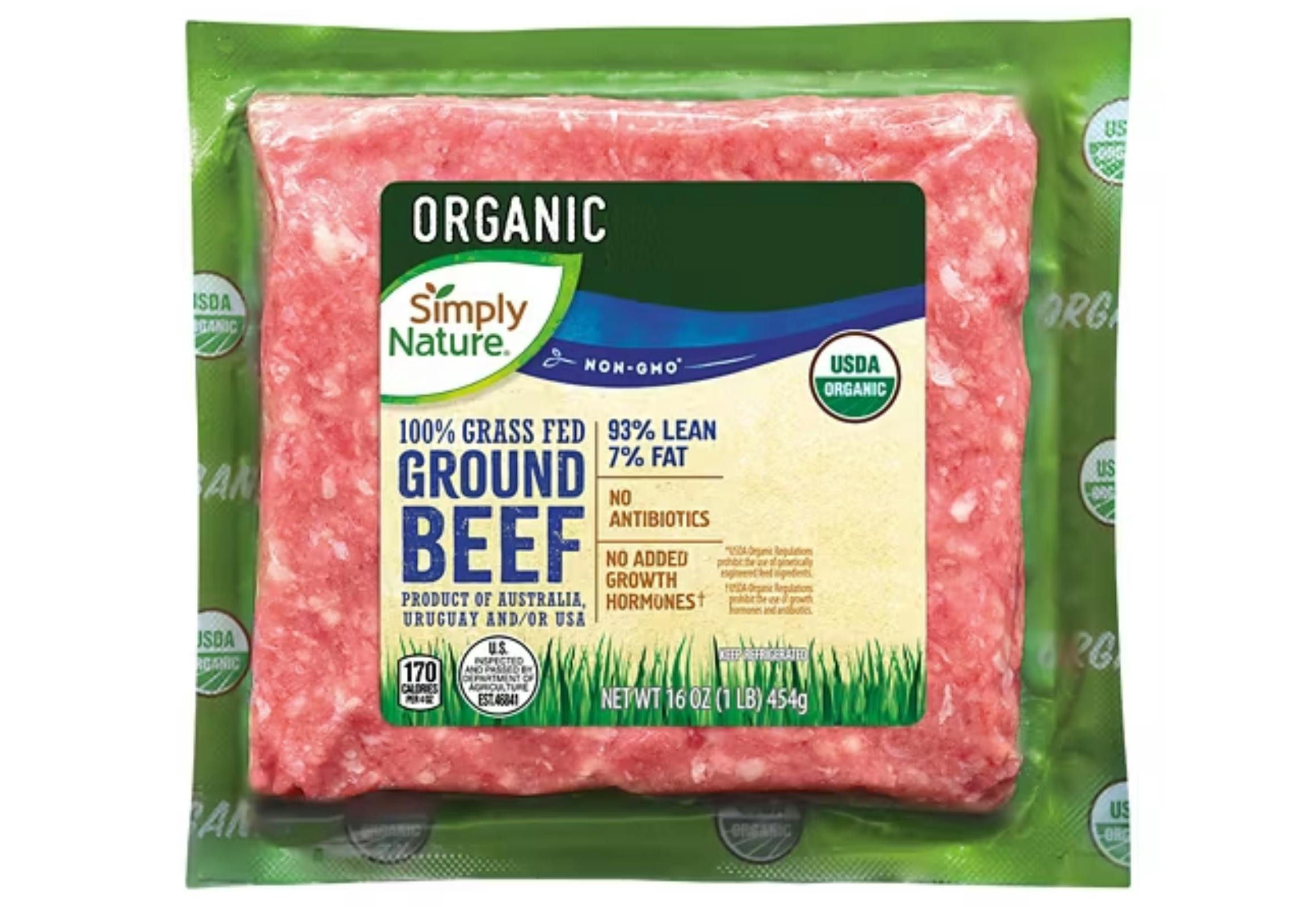 Organic 93% Lean Ground Beef