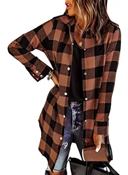 Women's Plaid Shacket