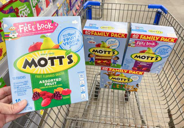 Get a Free Book With a Mott's Fruit Snack Purchase card image