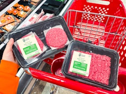 hamburger patties and ground beef