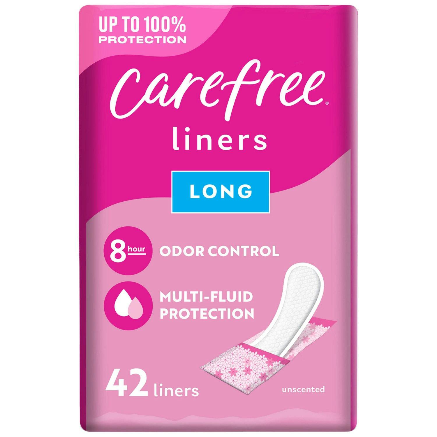 2 Carefree Liner Packs