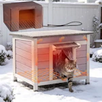 Heated Outdoor Cat House