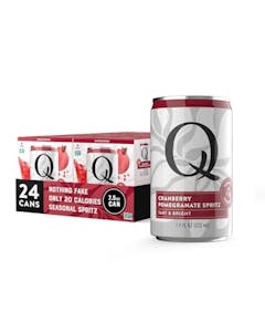 Q Mixers Cranberry-Pomegranate Spritz 24-Pack