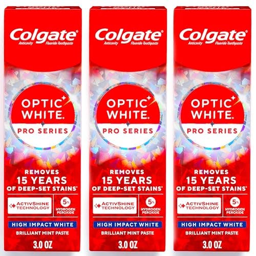 Colgate Optic White Toothpaste 3-Pack