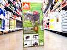 Ozark-trail-wagon-cart box in middle of sporting goods aisle at walmart