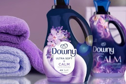 Downy Ultra Soft Fabric Softener, as Low as $6.16 on Amazon card image