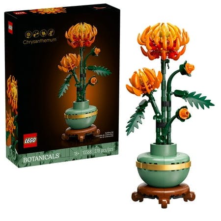 LEGO Icons Chrysanthemum Building Set